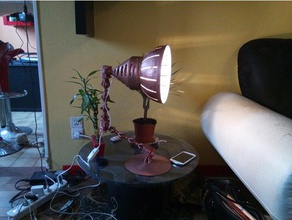 Lampe vintage lampe Weinlese Dekor jahrgang 3d print model - Mito3D
