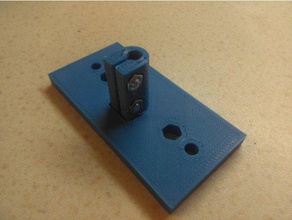 bowden tube clamp prometheus system 3d printer parts 3d print model - Mito3D