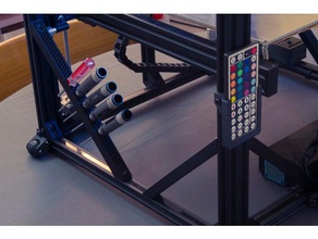 v-slot angles customizer 3d printer parts c-bot d-bot tool holder 3d print model - Mito3D