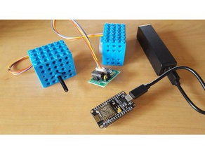 lego controller stepper 28byj electronics 28byj-48 esp8266 3d print model - Mito3D