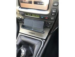 iphone 6 & 7 car holder jaguar x-type automotive smartphone 3d print model - Mito3D