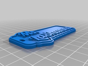 ms lashanna rot 2 Schlüsselanhänger kundengebundene 3d print model - Mito3D