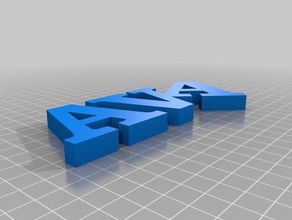 ava sculture su misura 3d print model - Mito3D