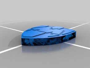 rayados logo sport & outdoors 3d print model - Mito3D