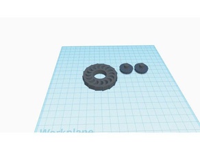 spinner fidget mano espacio 3d print model - Mito3D