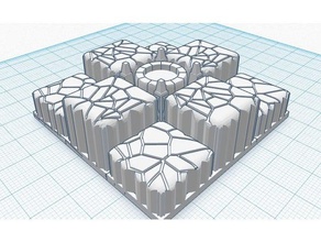 opentactics portal tile toy & game accessories 3d print model - Mito3D