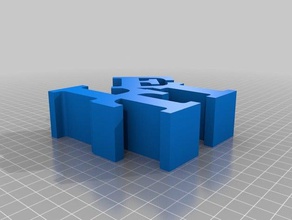 mi personalizados palabra escultura las esculturas personalizado 3d print model - Mito3D