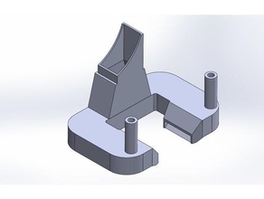 mecreator2 fan duct - bauteilk hler v4 3d printer parts 3d print model - Mito3D