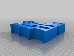 my customized variable word sculpture sculptures 3d print model - Mito3D