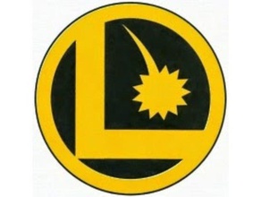 legión de super-héroes logotipo lithophanes signos y logotipos 3d print model - Mito3D