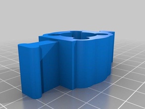 voron modüler yatak orta zyltech anti-tepki somun 3d yazıcı parçaları 3d print model - Mito3D