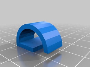 random Haken Schraube Loch 3d print model - Mito3D