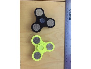 nickel fidget spinners c bearing 608 versions toys & games edc spinner toy fidgetspinner hand 3d print model - Mito3D