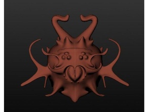 hérissés créature les créatures la sculptris spike hérissé de pointes 3d print model - Mito3D