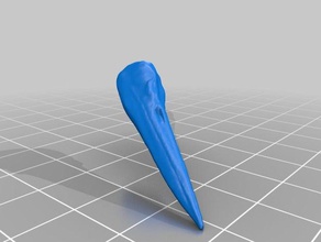 great blue heron head 3d printing 3d print model - Mito3D