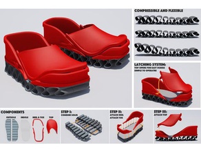 filho do sapato a moda kidsshoe 3d print model - Mito3D