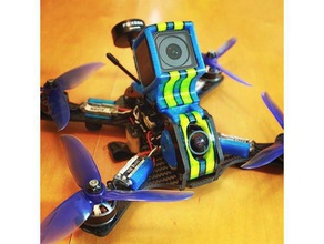 gopro sessione di montare i 30 gradi r c veicoli drone mount montaggio quadcopter la 3d print model - Mito3D