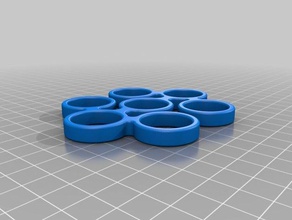 hexaspinner v4 spinner toys & games 3d print model - Mito3D