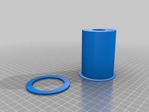 bobine de palier support fente Imprimante 3d accessoires 3d print model - Mito3D