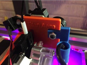 bracket titan aero reach3d printer 3d parts 3d print model - Mito3D