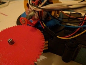 baykuşu kenar potansiyometre sahipleri Robotik 3d print model - Mito3D
