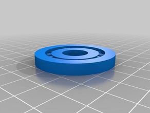 my customized spoked wheel too vehicles 3d print model - Mito3D