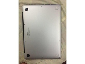 13 inç macbook pro retina alt kasa ayak bilgisayar 3d print model - Mito3D