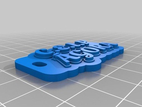 ceiop gora i portachiavi su misura 3d print model - Mito3D