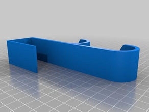 33mm Tür-Doppelhaken - Organisation kundengebundene 3d print model - Mito3D
