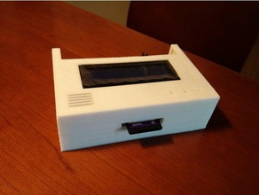 hxc floppy emulator carte sd enceinte de l'électronique du boîtier 3d print model - Mito3D