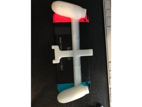 switch joycon grips video games grip handle joy-con nintendo 3d print model - Mito3D