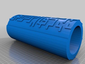 cylinder maze ring puzzles 3d print model - Mito3D
