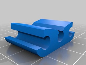 clip per cavo v1 organizzazione di guida la gestione dei cavi cravatta 3d print model - Mito3D