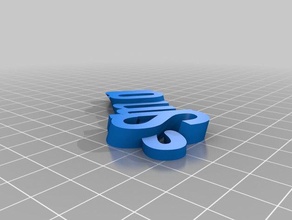 simon Schlüsselbund Schlüsselanhänger kundengebundene 3d print model - Mito3D