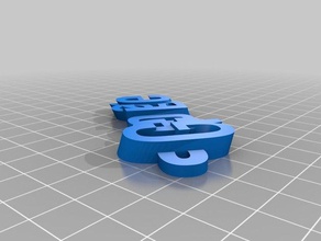 george keyring keychains customized 3d print model - Mito3D