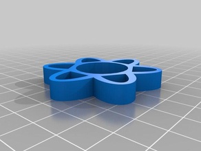 átomo giratório brinquedo & acessórios para jogos fidget 3d print model - Mito3D