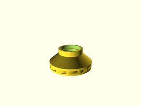 personalizable fan centrífuga de la rueda ingeniería 3d print model - Mito3D