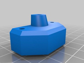 kossel 25000 simple renvoi de montage L'imprimante 3d pièces delta l'imprimante 3d print model - Mito3D