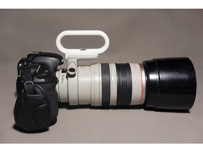 lens handle canon ef 100-400 mm f 45-56l usm 3d printing 3d print model - Mito3D