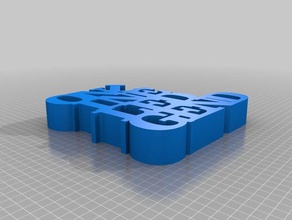 tristan coaster heykeller özelleştirilmiş 3d print model - Mito3D