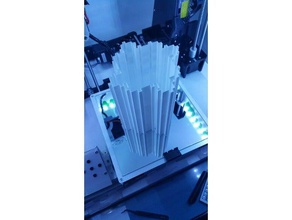 fractal vaso decoração a o de flor 3d print model - Mito3D