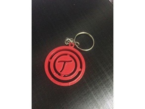 chaveiro letra keychains 3d print model - Mito3D