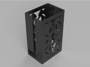 boîte à pilules & tour de l'organisation cas facile médicaux la médecine pilule casemate coffre-fort le stockage 3d print model - Mito3D