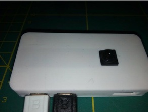 raspberry pi cero la caja de cámara electrónica caso 3d print model - Mito3D