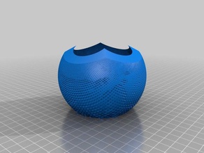 stereografik projeksiyon özelleştirilmiş matematik sanatı 3d print model - Mito3D