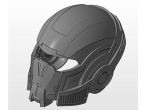 mass effect n7 capacete adereços efeito de massa 3d print model - Mito3D