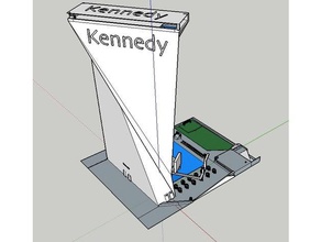 edificio de apartamentos - kennedy La impresión en 3d 3d print model - Mito3D