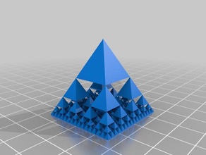 pyramid v2 3d printing 3d print model - Mito3D