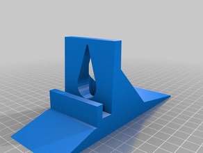 screen stand 10 mm electronics display foot support 3d print model - Mito3D