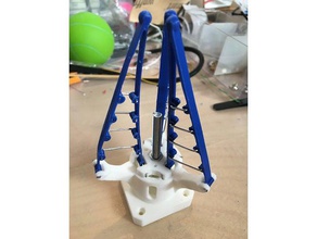robot gripper uyumlu remix tri max Robotik 3d print model - Mito3D
